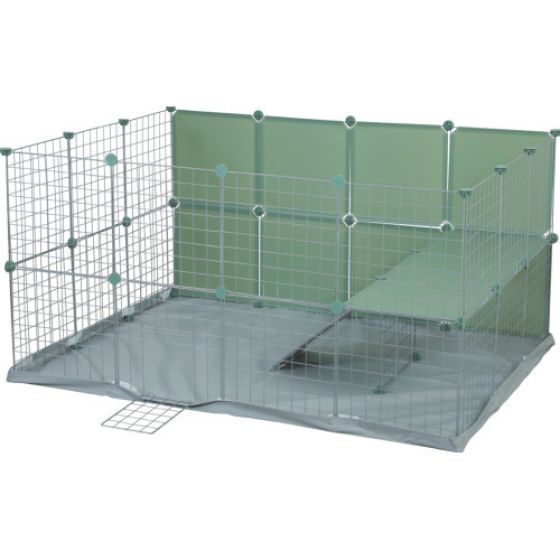 Parc pour lapin modulable NLIFE : Intérieur