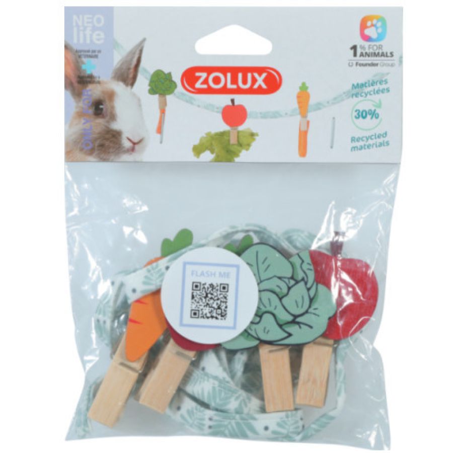 Corde friandise lapin NLIFE 150 CM