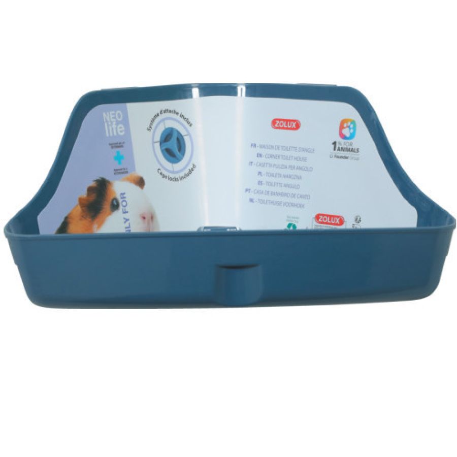 Toilette d’angle cochon d'Inde