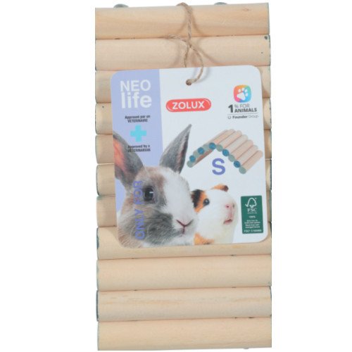 Pont en bois pour cochon d'Inde