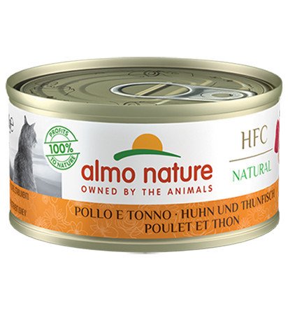 Pâtée pour chat Almo Nature Poulet et Thon