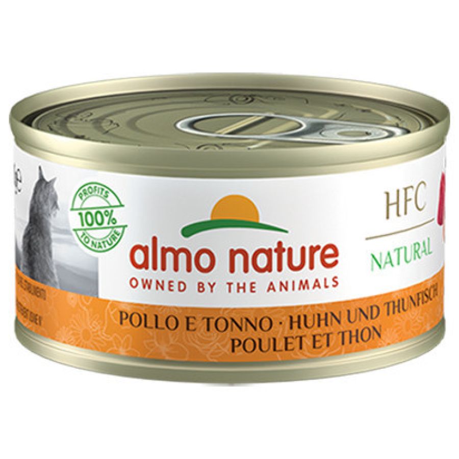 Pâtée pour chat Almo Nature Poulet et Thon