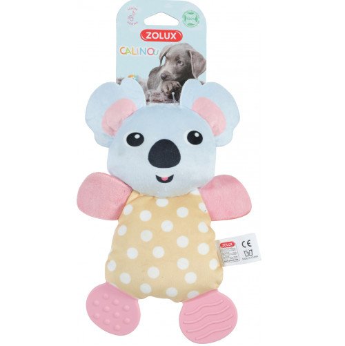 Peluche Calinou Koala Dental pour chiot