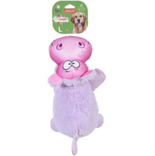 Peluche Friends Hicham Hippopotame pour chien
