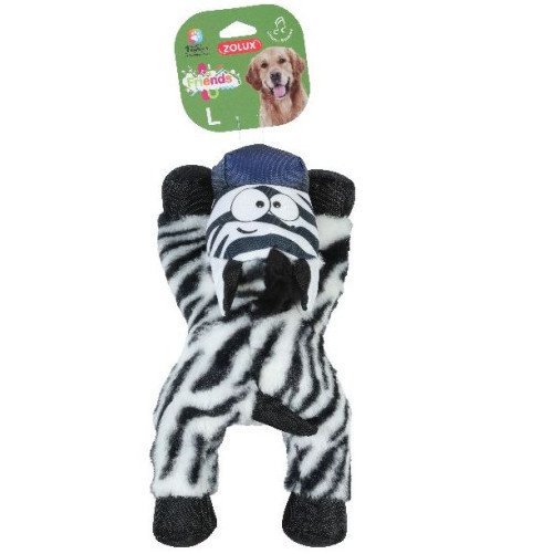 Peluche Friends Caleb Zèbre pour chien