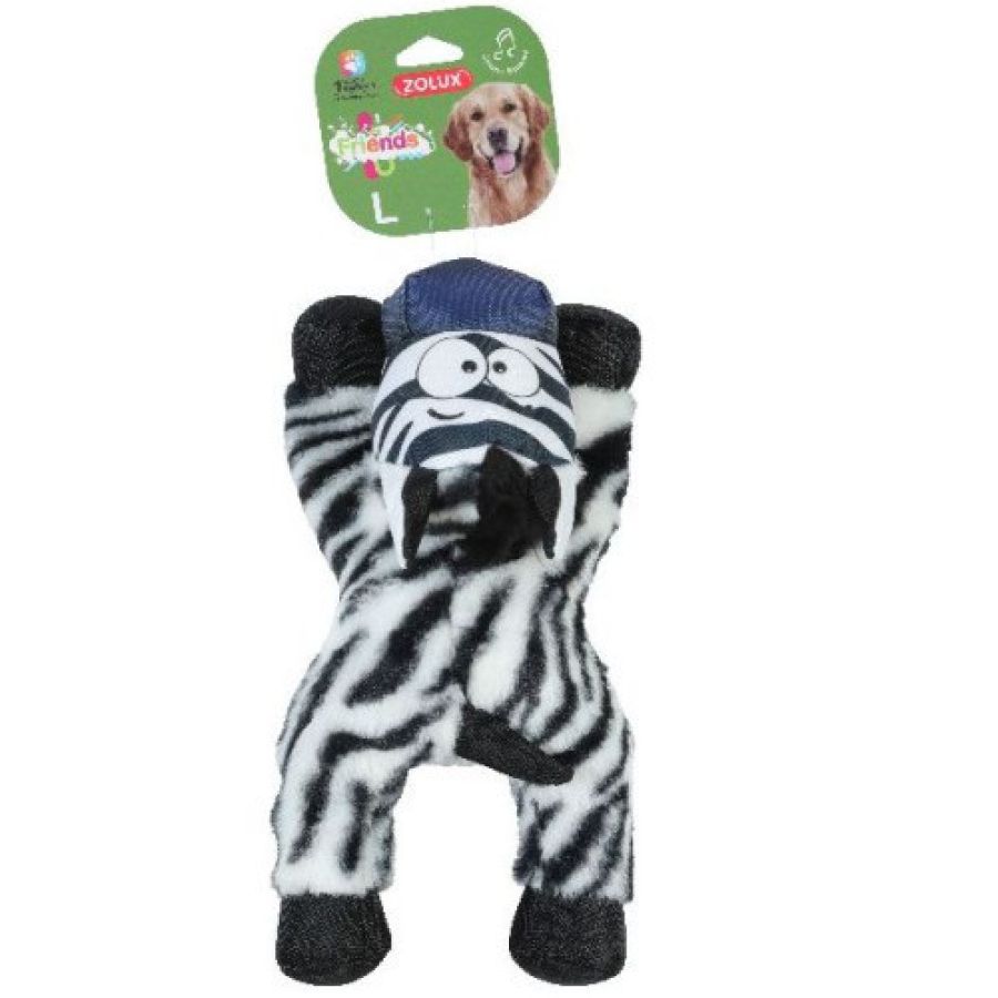 Peluche Friends Caleb Zèbre pour chien