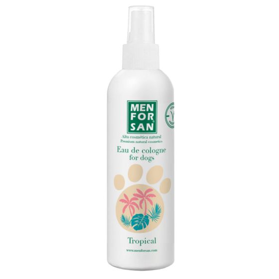 Eau de Cologne parfum tropical pour chien