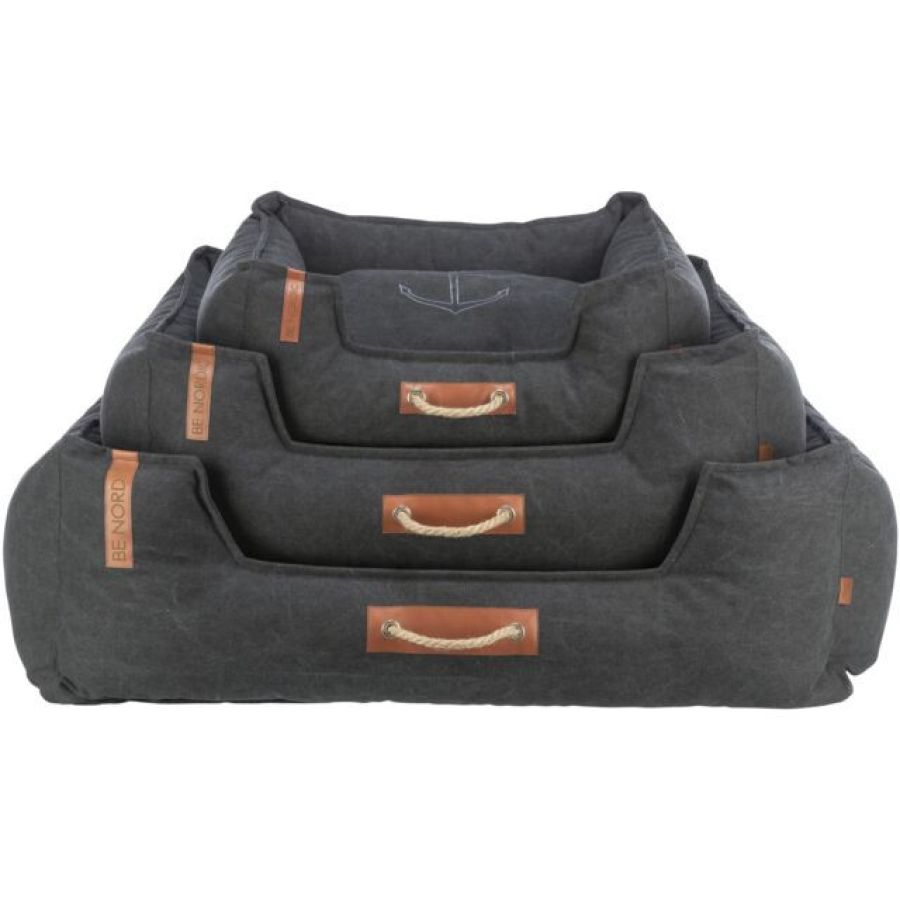 Lit chien XXL : Panier grand chien Be Nordic NOIR