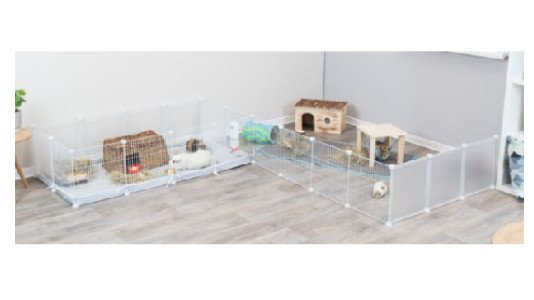 Quelles sont les options modulables pour l'enclos ?