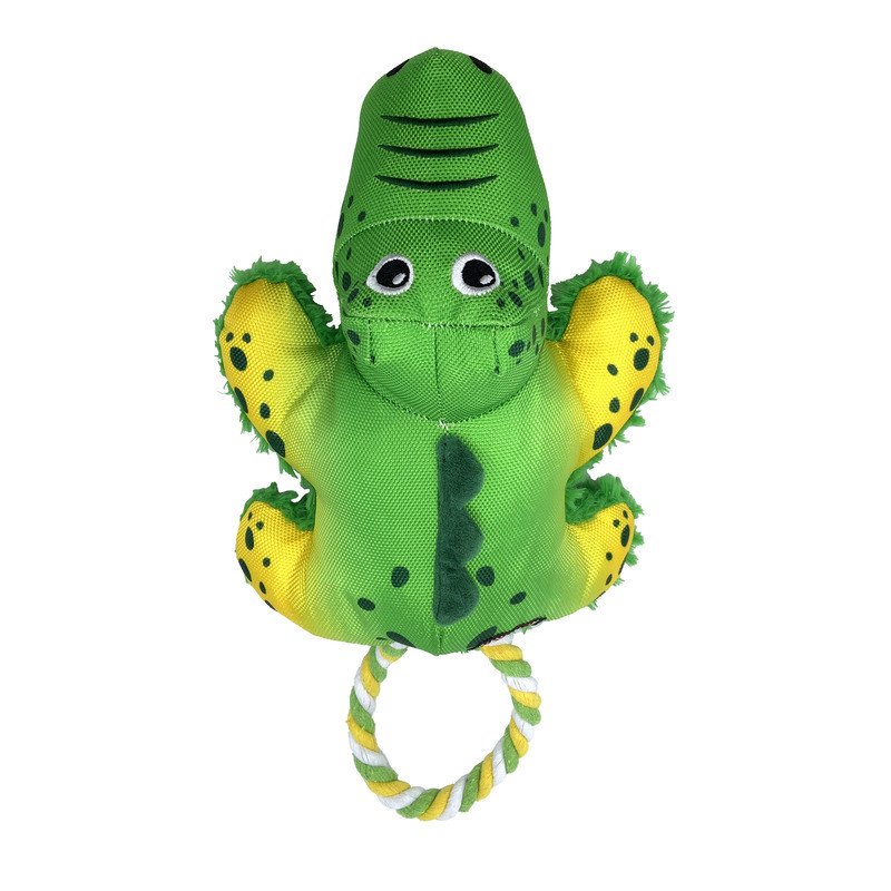 Peluche KONG Cozie Tuggz Alligator