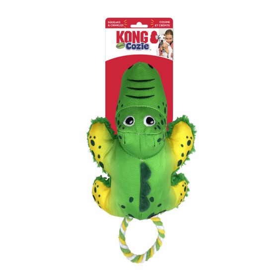 Peluche KONG Cozie Tuggz Alligator
