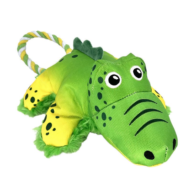 Peluche KONG Cozie Tuggz Alligator
