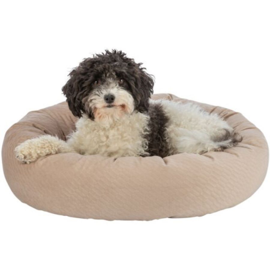 Lit rond Alena pour chien Sable
