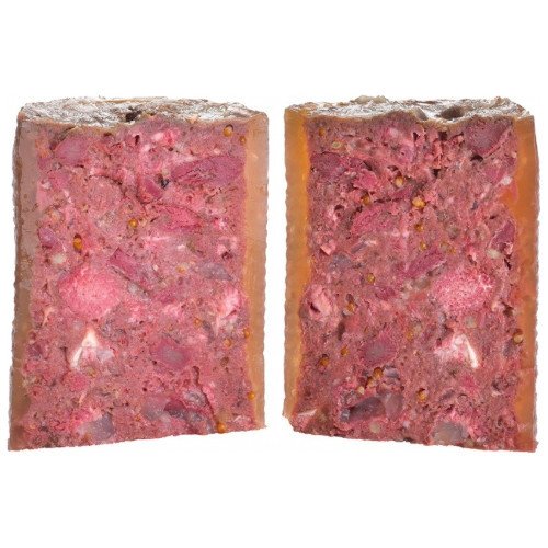 Pâtée pour chien haut de gamme, sans céréales, 45 % Veau