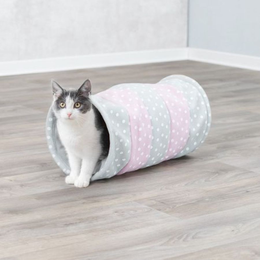 Tunnel pour chat fibre polaire