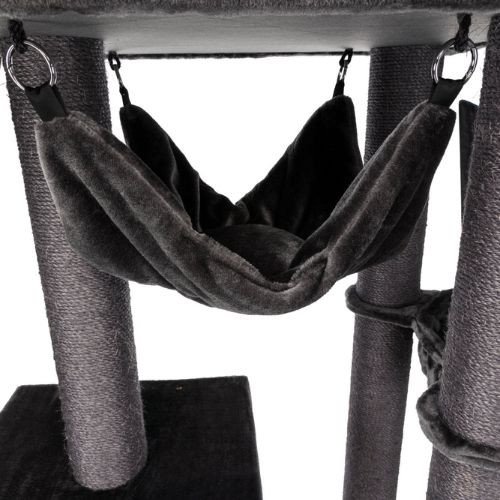 Arbre à chat solide : XXL, pour chat adulte, hamac, 163 cm  Amadeus