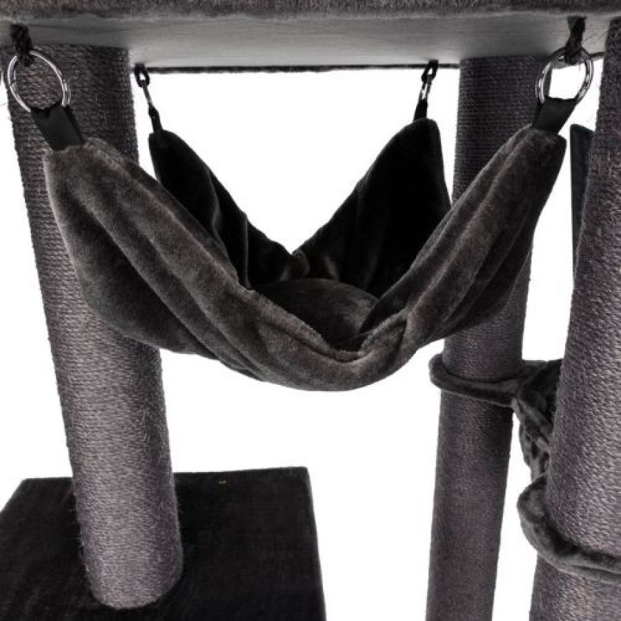 Arbre à chat solide : XXL, pour chat adulte, hamac, 163 cm  Amadeus