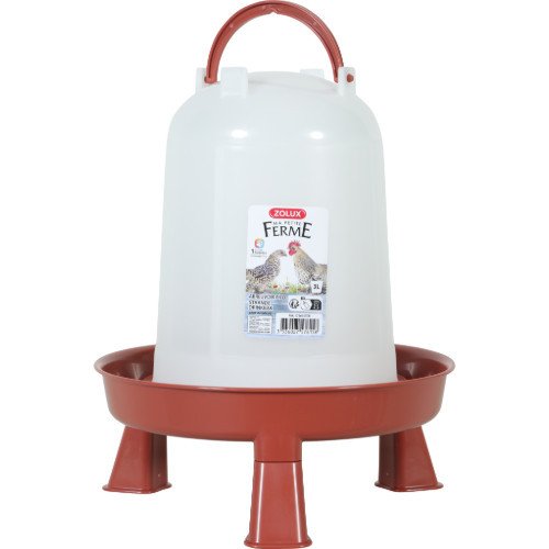 Abreuvoir sur pieds pour Poule