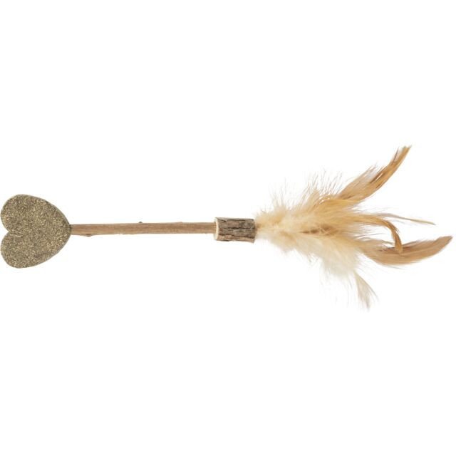 Sucette au matatabi pour chat forme cœur