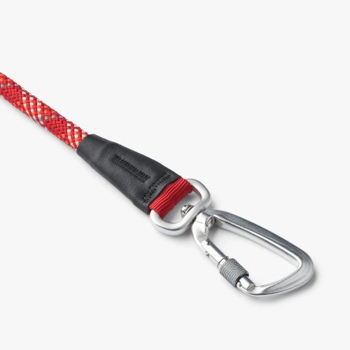 Laisse urban rope ronde ROUGE pour chien