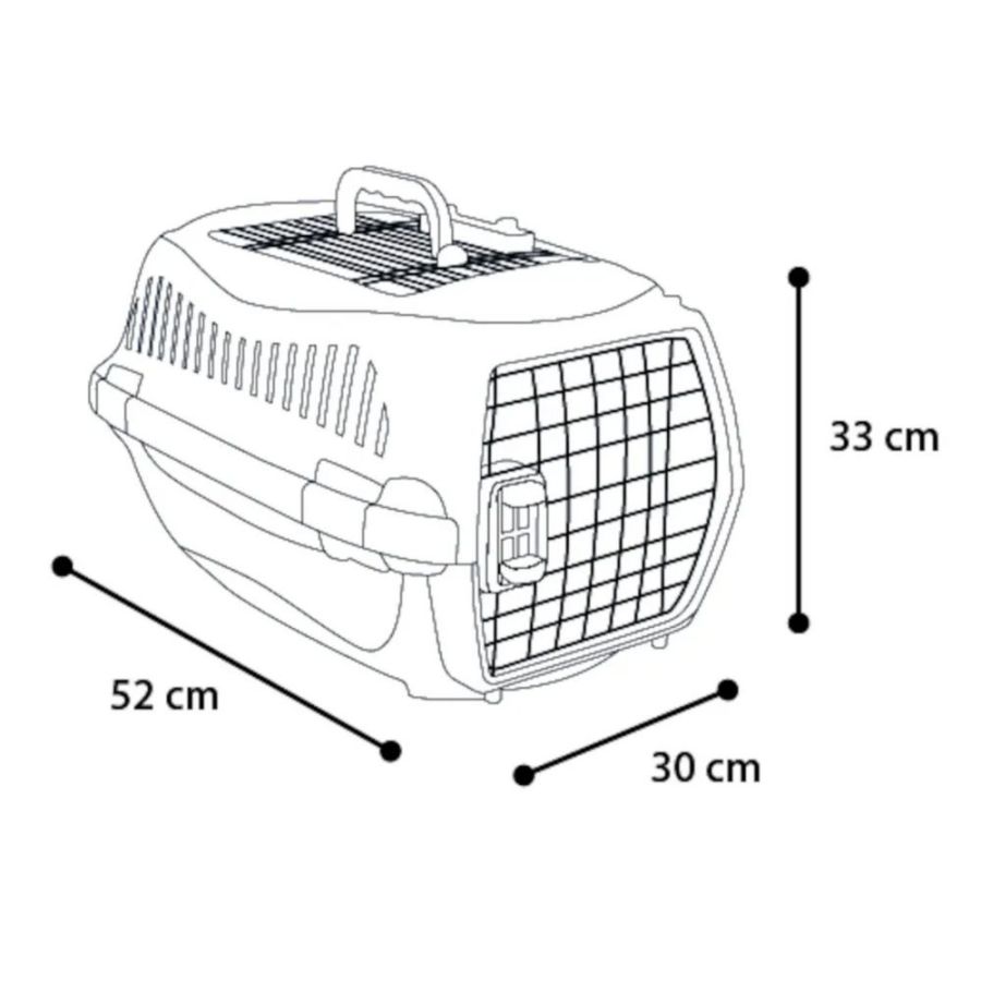 Cage de transport chien chat Globe