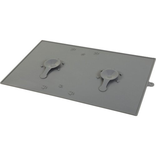 Tapis pour gamelle chien avec ventouse