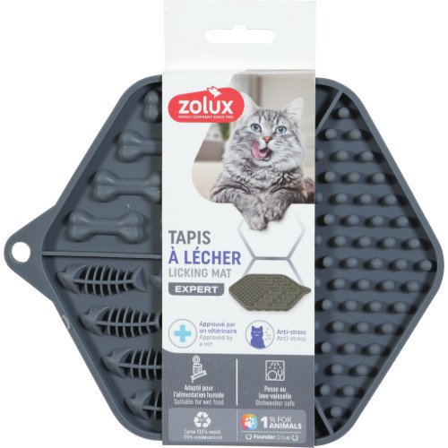 Tapis de léchage anti glouton Chat&Chien
