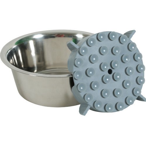 Adaptateur gamelle chien glouton avec ventouse