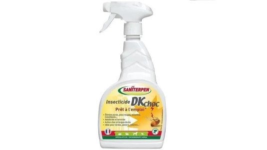 Comment utiliser Saniterpen insecticide Dk choc ?