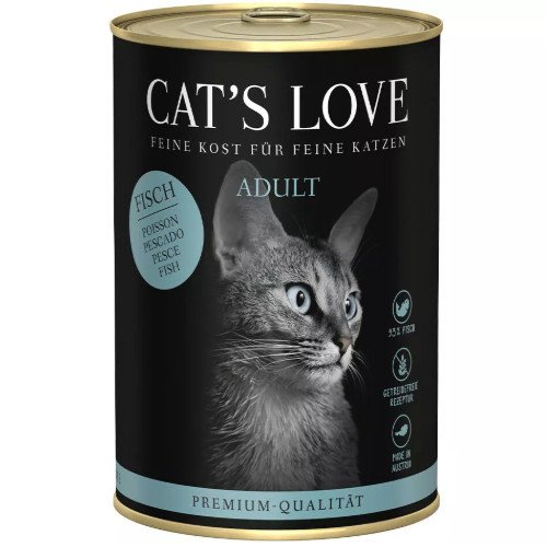 Pâtée Cat's Love Poisson