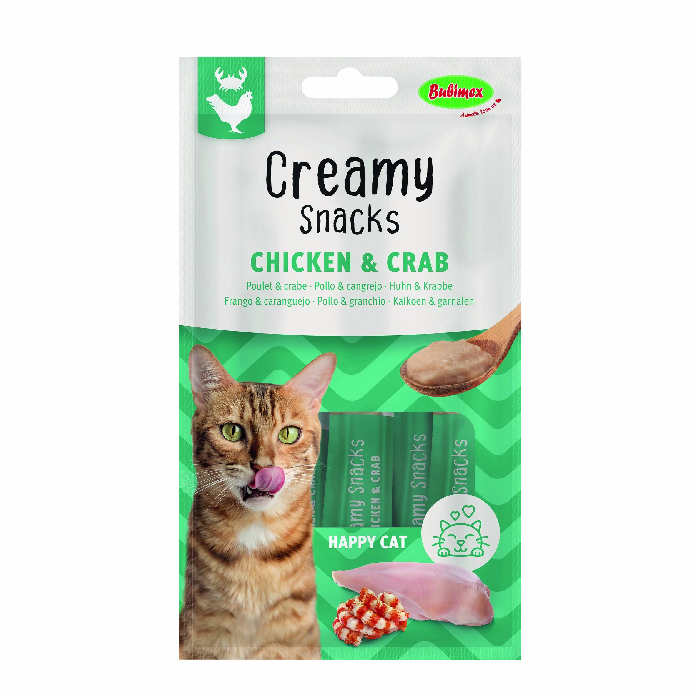 Friandise appétente Creamy Snacks pour chat