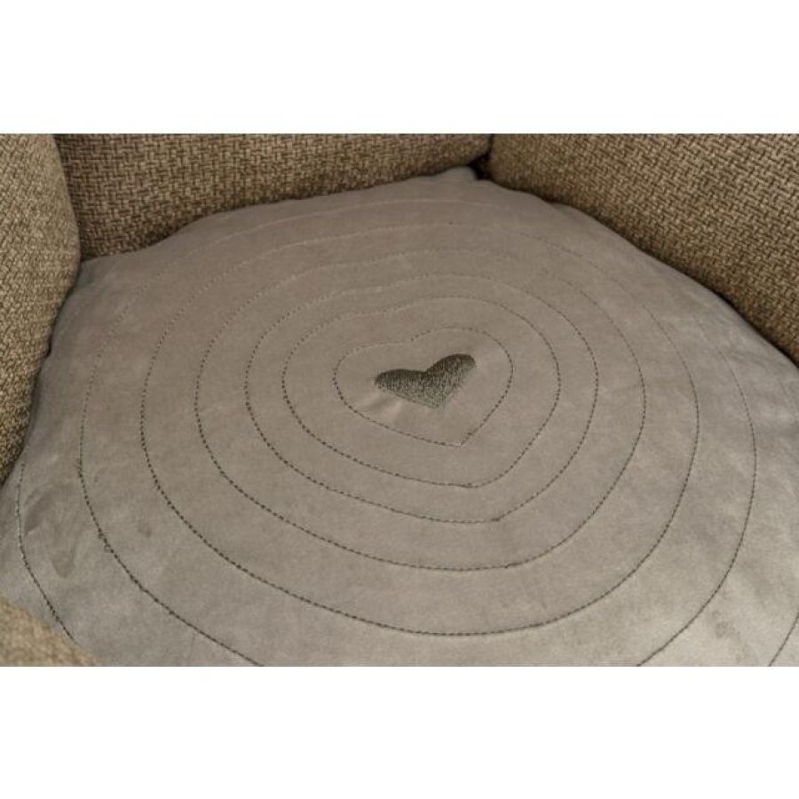 Panier rond chiot doux Viviana