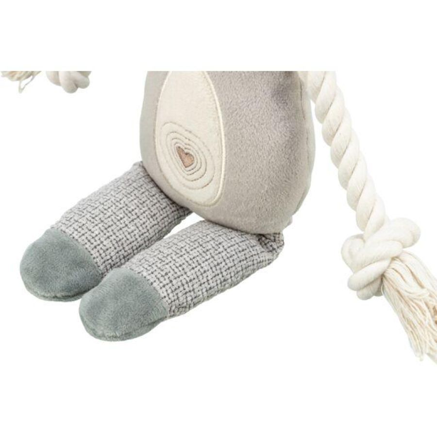 Doudou peluche pour chien raton laveur