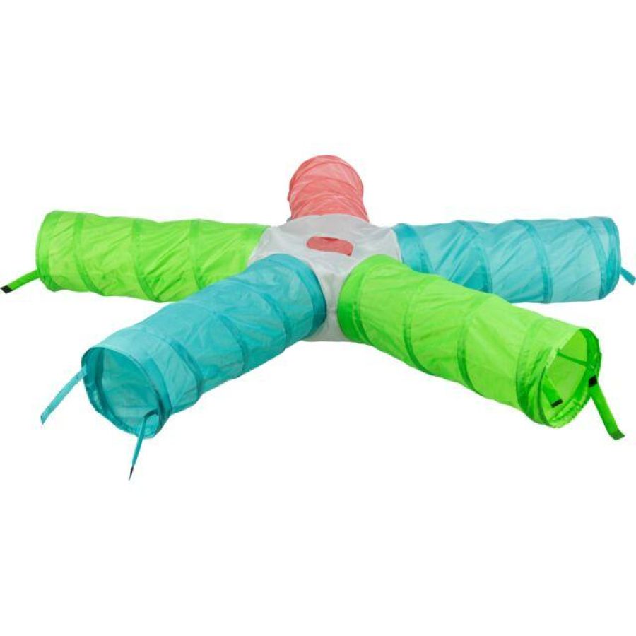 Tunnel de jeu nylon 6 sorties
