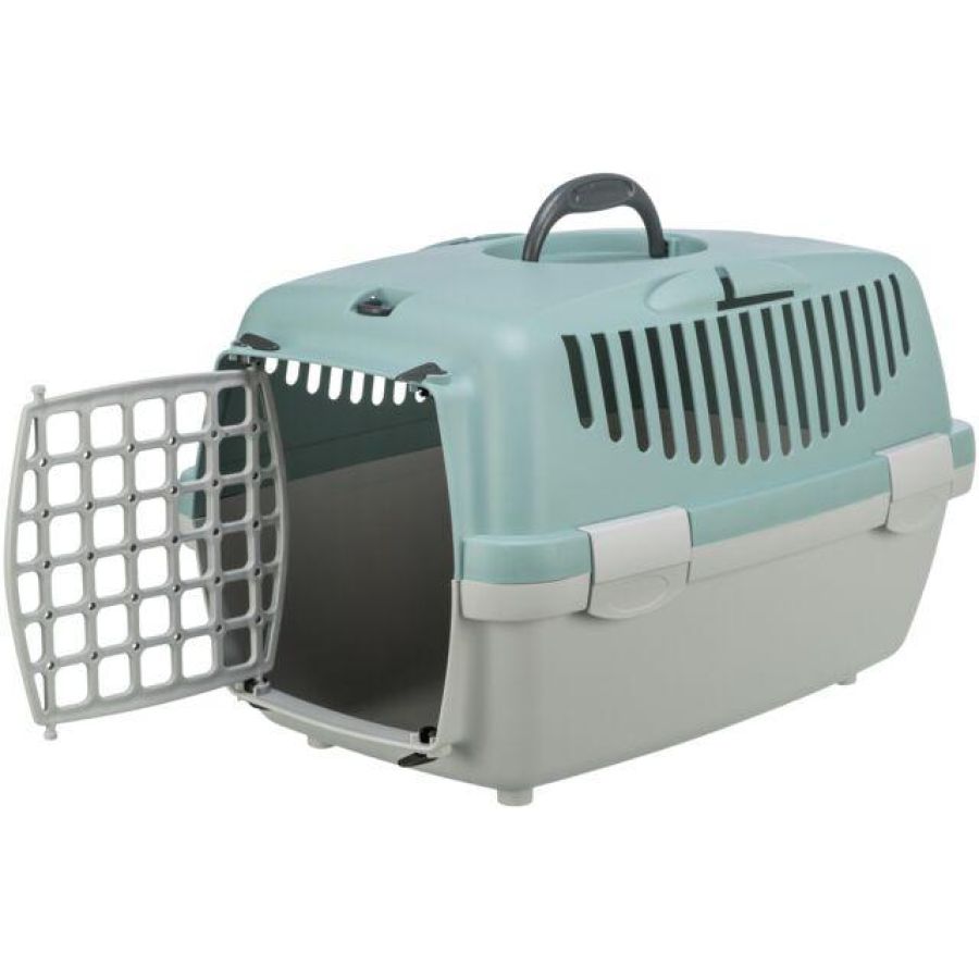 Cage de transport Capri gris clair et sauge