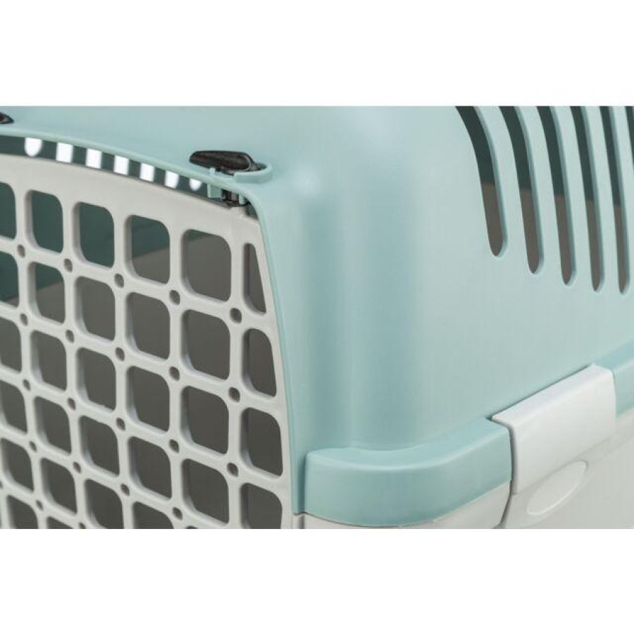 Cage de transport Capri gris clair et sauge