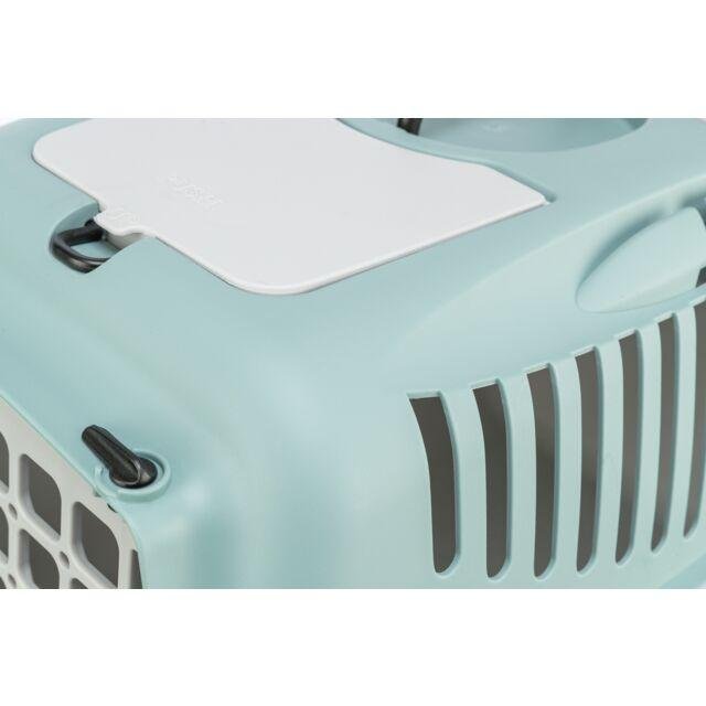 Cage de transport Capri gris clair et sauge