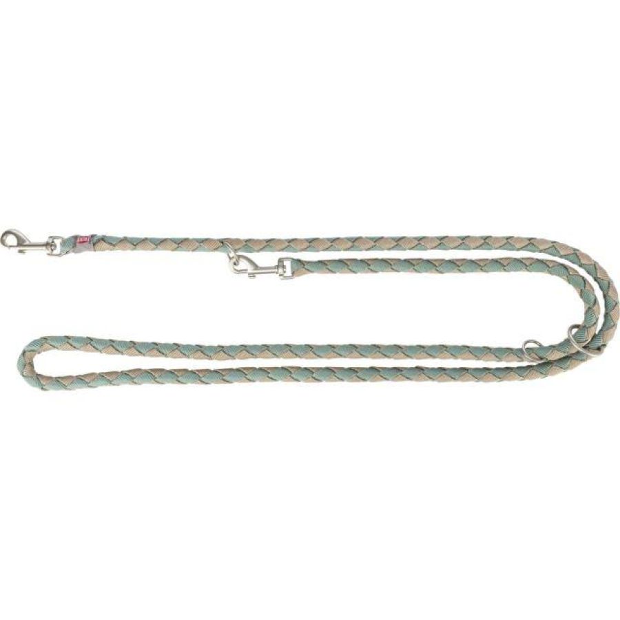 Laisse multiposition Cavo sauge/sable