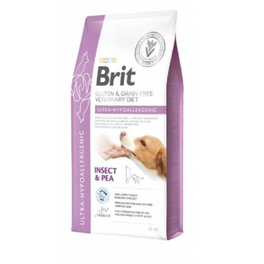 Croquettes Brit vétérinaire ultra hypoallergenic pour chien
