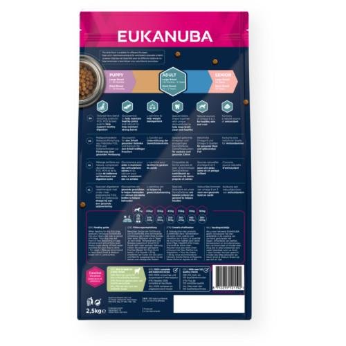 Croquettes Eukanuba adult grand chien agneau riz