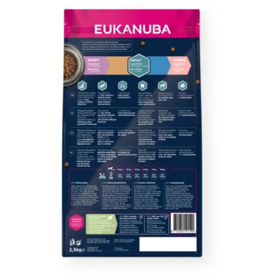 Croquettes Eukanuba adult grand chien agneau riz