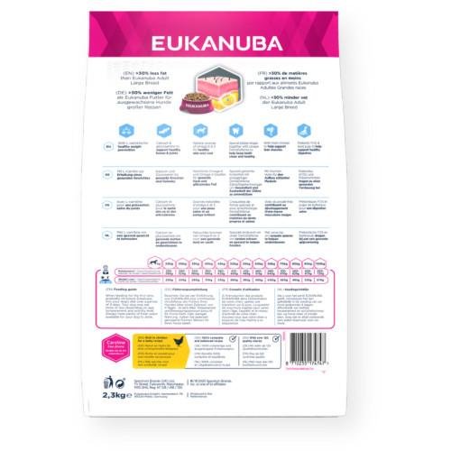 Croquettes chien Eukanuba controle du poids grand chien