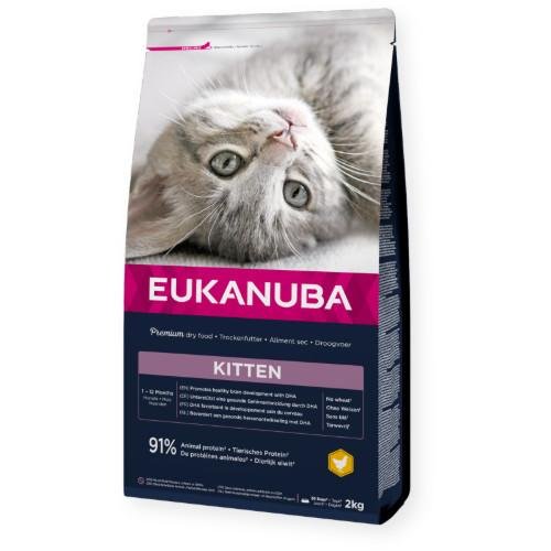 Croquettes chaton Eukanuba au poulet