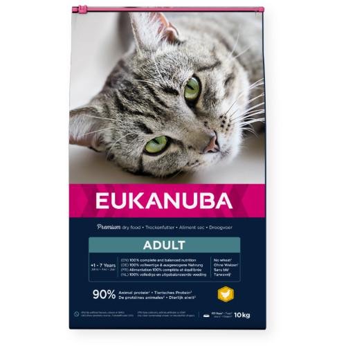 Croquettes chat adult Eukanuba au poulet