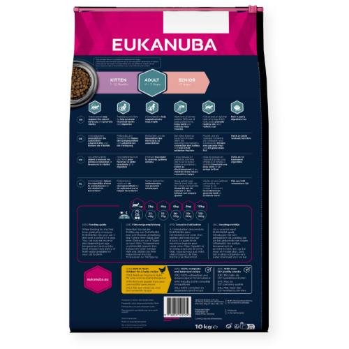 Croquettes chat adult Eukanuba au poulet