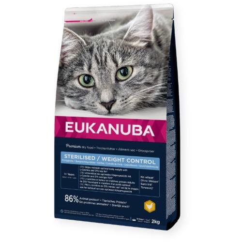 Croquettes chat stérilisé Eukanuba au poulet