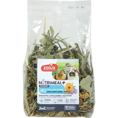 Mélange mix régulation dentaire pour lapin, cochon d'inde et chinchilla