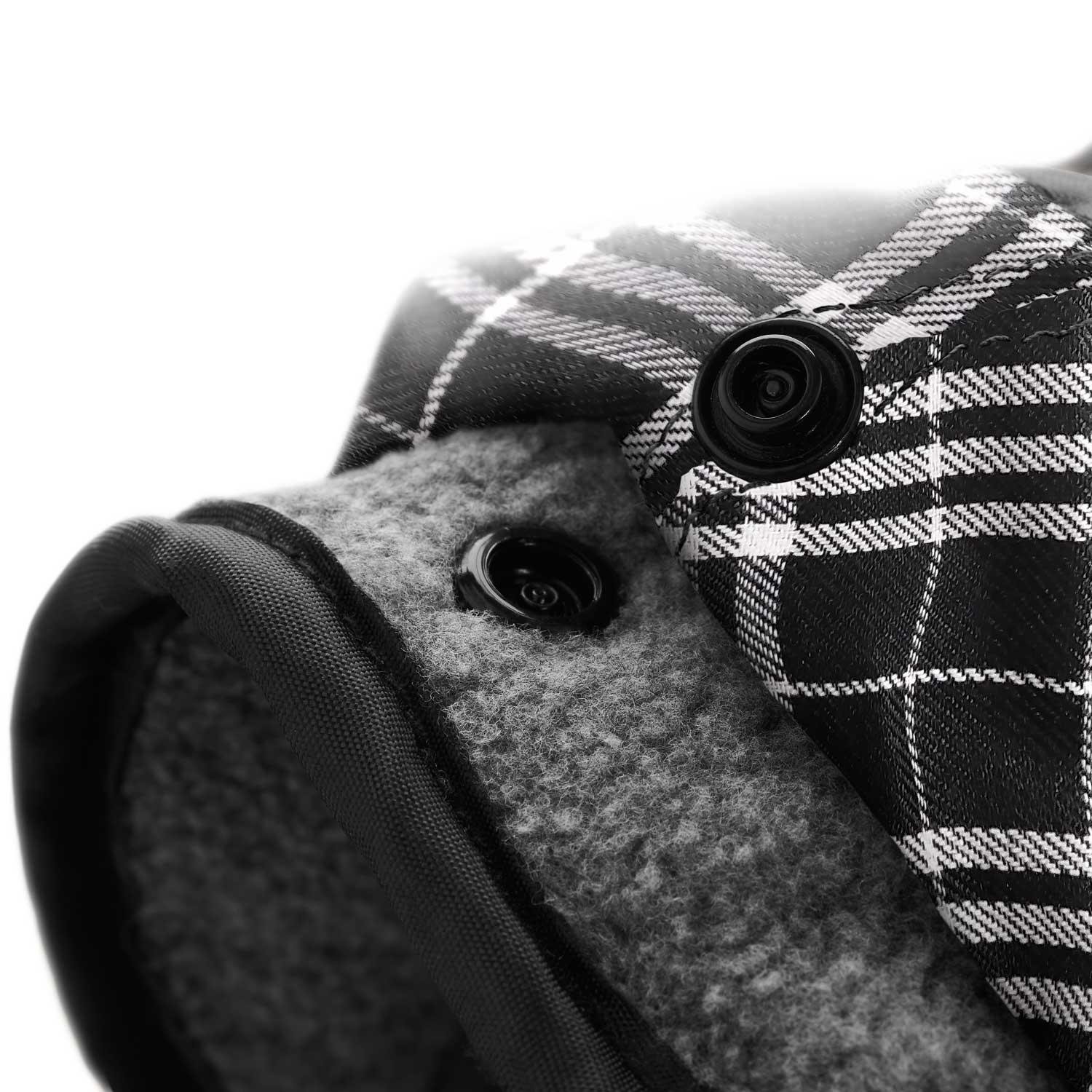 Manteau pour grand chien : Uppsala noir