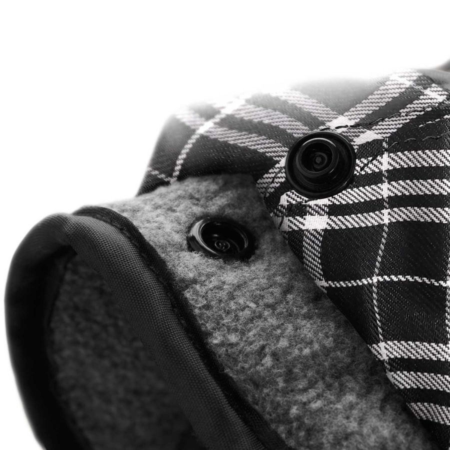 Manteau pour grand chien : Uppsala noir