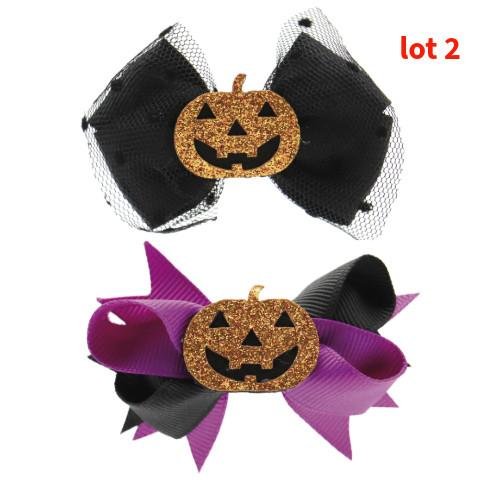 2 Barrettes chien déguisement Halloween